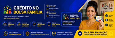 CRÉDITO NO BOLSA FAMÍLIA